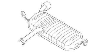 28700-2E170 Einddemper Hyundai Tucson 2WD OE Kwaliteit (OEM) beschikbaar voor biedingen