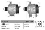 Dynamo / Alternator TOYOTA DYNA (2.5 D4d), Auto-onderdelen, Ophalen of Verzenden, Nieuw