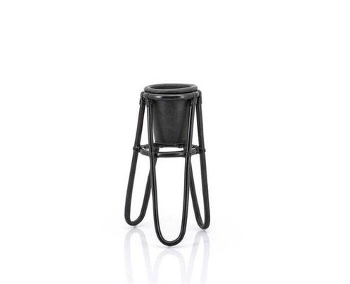 Plantenstandaard By-Boo Small | Zwart, Huis en Inrichting, Woonaccessoires | Overige, Nieuw, Ophalen of Verzenden