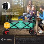 KESSER® Bolderkar - Opvouwbaar - Bolderwagen - Mintgroen, Verzenden, Zo goed als nieuw