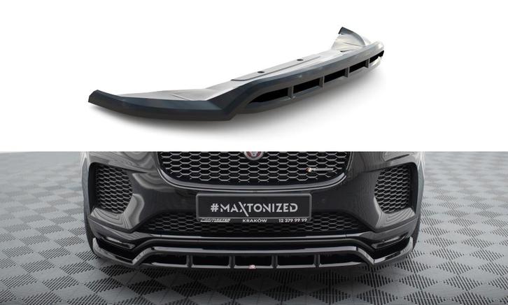 Voorspoiler Jaguar E-Pace R-Dynamic Maxton Glans Zwart, Auto-onderdelen, Carrosserie en Plaatwerk, Ophalen of Verzenden