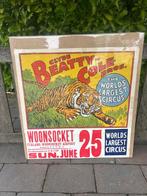 Clyde Beatty cole bros - Circus Poster clyde beatty cole