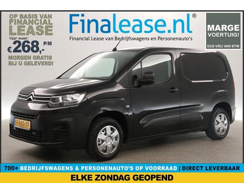 Citroën Berlingo 1.6 BlueHDI L1H1 MARGE! Lat-om-Lat €268pm, Auto's, Bestelauto's, Lease, Handgeschakeld, Diesel, Citroën, Zwart