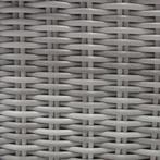 San Marino lounge-diningtafel 146x84,5xH66,5 cm wit grijs, Tuin en Terras, Ophalen of Verzenden, Nieuw, Wicker