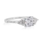 Ring - 18 karaat Witgoud - 2.36ct. tw. Diamant (Natuurlijk), Nieuw