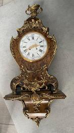 Cartel klok - - Verguld brons - 1950-1960, Antiek en Kunst, Antiek | Klokken