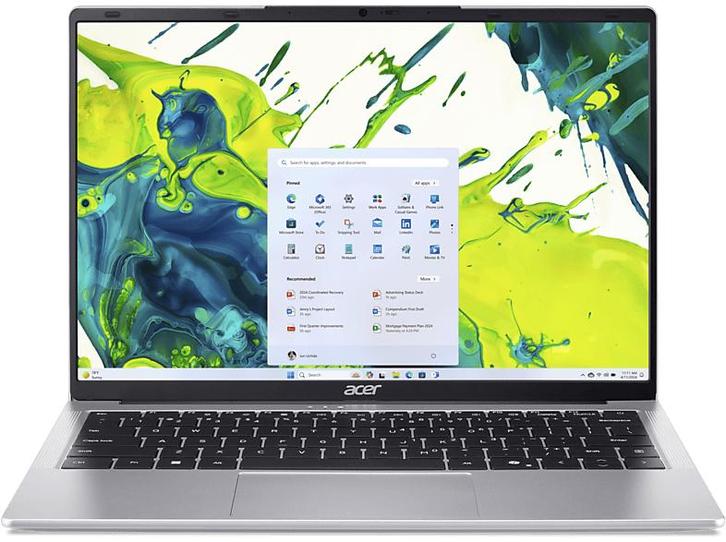 Acer - Aspire Lite Al14-32p-32le - 14 inch - Light Silver, Computers en Software, Windows Laptops, Onbekend, 14 inch, 14 inch