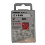 Deltafix Subtiele plankdragers - plastic - 10 x 5 mm - se..., Huis en Inrichting, Ophalen of Verzenden, Nieuw