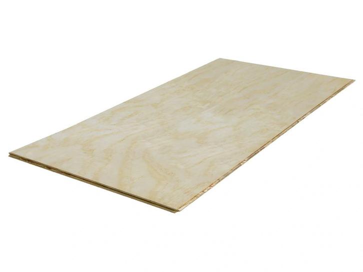 Underlayment Radiata Pine 2440x610x18mm T&G (=1,49m²), Doe-het-zelf en Verbouw, Isolatie en Afdichting, Ophalen of Verzenden