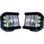 LED SPOT - 9 Led - 25 Watt - Cube - Set 2 stuks, Ophalen of Verzenden