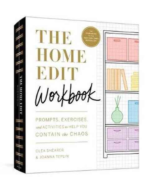 The Home Edit Workbook 9780593139820 Clea Shearer, Boeken, Overige Boeken, Zo goed als nieuw, Verzenden