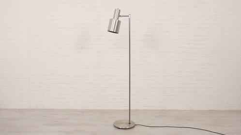 Vintage vloerlamp | Chrome | Jo Hammerborg, Huis en Inrichting, Lampen | Vloerlampen, Ophalen of Verzenden