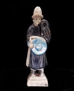 Oud-Chinees - Musicus in geëmailleerde keramiek Fa-Hu -