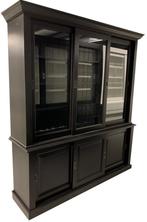 Buffetkast zwart Almelo 195cm, Ophalen of Verzenden, Nieuw