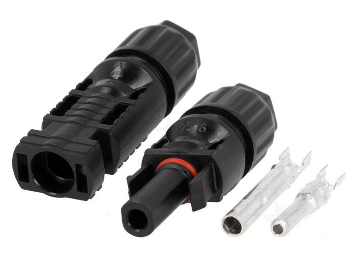 MC4 connector Male + Female - Zonnepaneel - 100 stuks, Doe-het-zelf en Verbouw, Elektra en Kabels, Ophalen of Verzenden