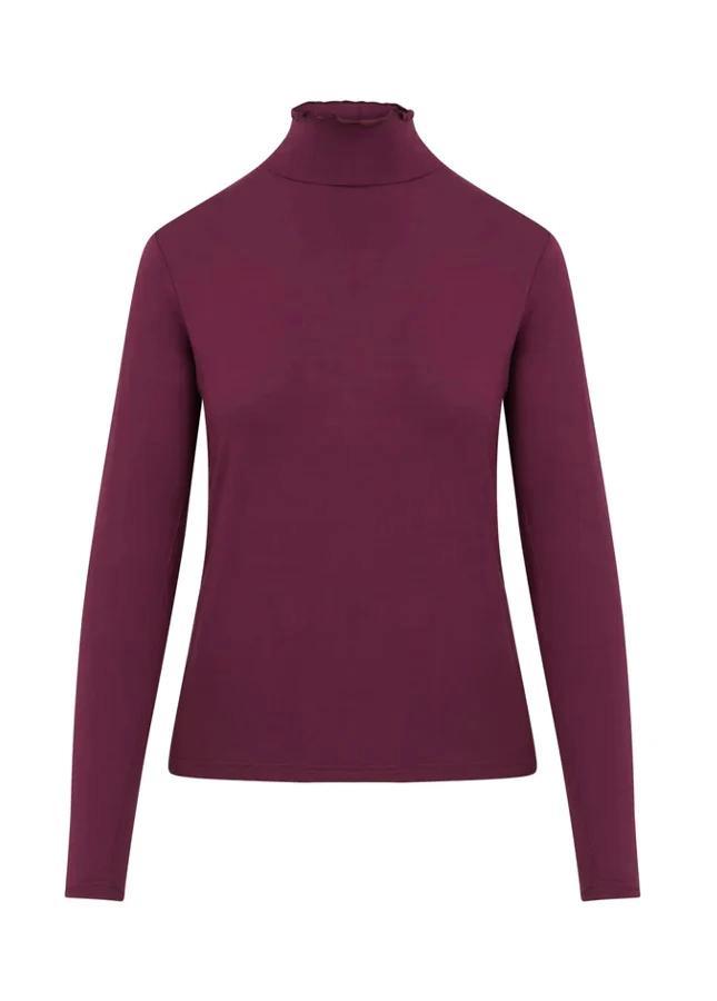 -24% Coster Copenhagen  Coster Copenhagen Bordeaux rode colt, Kleding | Dames, Truien en Vesten, Rood, Nieuw, Verzenden