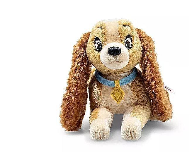 Steiff: Disney Lady cockerspaniël, 70 jaar jubileum - Pluche, Antiek en Kunst, Antiek | Speelgoed