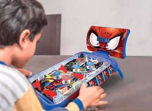 Disney Spiderman Elektronische Flipperkast Veelkleurig, Kinderen en Baby's, Speelgoed | Educatief en Creatief, Nieuw, Verzenden
