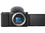 Sony ZV-E10 - Compactcamera - 24.3 MP APS-C - Zwart, Verzenden, Zo goed als nieuw, Sony