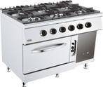 Base 700 Gasfornuis 6 Br. Met Gasoven, Zakelijke goederen, Horeca | Keukenapparatuur, Ophalen of Verzenden, Nieuw in verpakking