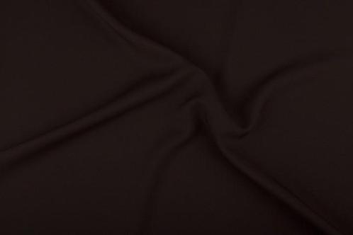 Polyester stof donkerbruin - 50m effen stof op rol, Hobby en Vrije tijd, Stoffen en Lappen, Verzenden