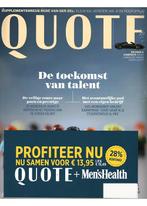 Pakket Quote + MensHealth - 05 2025, Boeken, Tijdschriften en Kranten, Verzenden, Nieuw, Lichaam en Geest