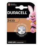 Duracell Knoopcel batterij Lithium CR2430 blister 1, Nieuw, Ophalen of Verzenden