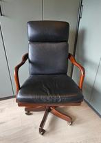 Savannah - Bureaustoel - Mahonie, Leder - Exclusieve, Antiek en Kunst