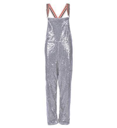 Tuinbroek Glitter Zilver, Hobby en Vrije tijd, Feestartikelen, Feestartikel, Nieuw, Verzenden