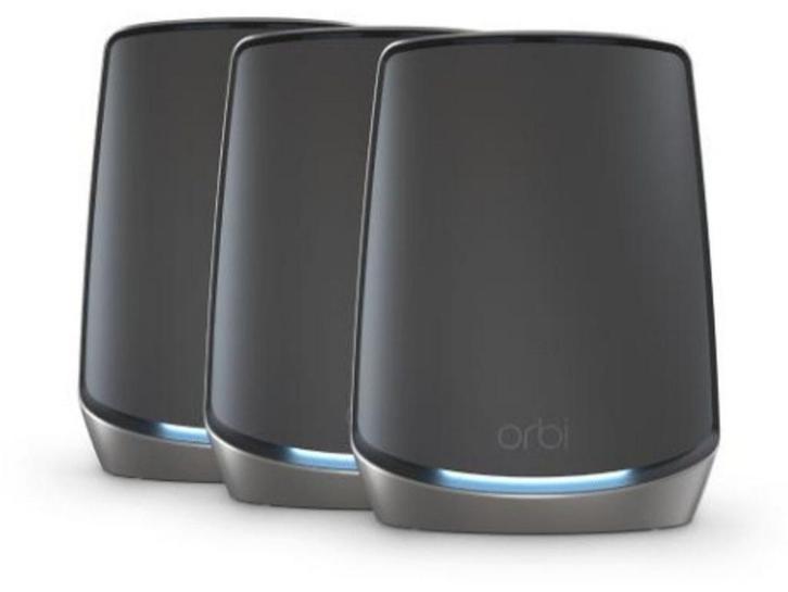 Netgear Orbi RBK863SB - Mesh WiFi 6-systeem - 600 m² bereik, Huis en Inrichting, Woonaccessoires | Overige, Nieuw, Verzenden