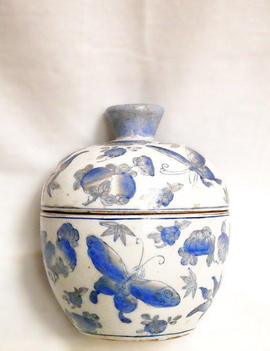 dekselvaas (2) - Porselein, Antiek en Kunst, Kunst | Designobjecten