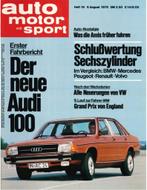1976 AUTO MOTOR UND SPORT 16 DUITS, Boeken, Auto's | Folders en Tijdschriften, Nieuw, Author
