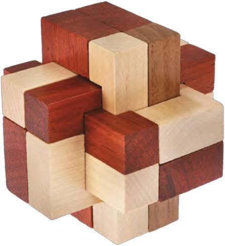 Eureka 3D VIP - Nexus Houten Puzzel (level 2) | Eureka -, Hobby en Vrije tijd, Denksport en Puzzels, Nieuw, Verzenden