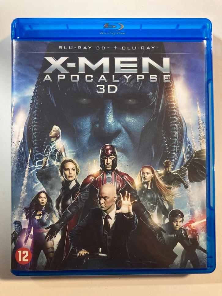 X-MEN APOCALYPSE (3D + 2D) (BLURAY), Cd's en Dvd's, Blu-ray, Gebruikt, Verzenden