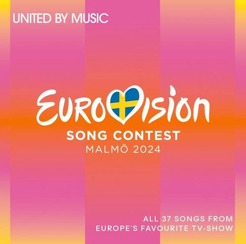 Eurovision Song Contest Malmö 2024 - 2CD, Cd's en Dvd's, Cd's | Overige Cd's, Ophalen of Verzenden