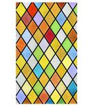 Raamfolie Glas In Lood Zelfklevend Gekleurd 60x120CM, Verzenden, Nieuw