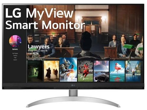 LG Smart Monitor 32SQ700S-W.AEU Wit, Computers en Software, Monitoren, Nieuw, Verzenden