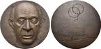 Bronze-gussmedaille 1974 medaille von Rudolf Triebel 1910..., Postzegels en Munten, Penningen en Medailles, Verzenden