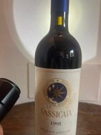 1998 Tenuta San Guido, Sassicaia - Super Tuscans - 1 Fles, Verzamelen, Nieuw