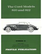 THE CORD MODELS 810 AND 812 (PROFILE PUBLICATIONS 35), Nieuw, Author
