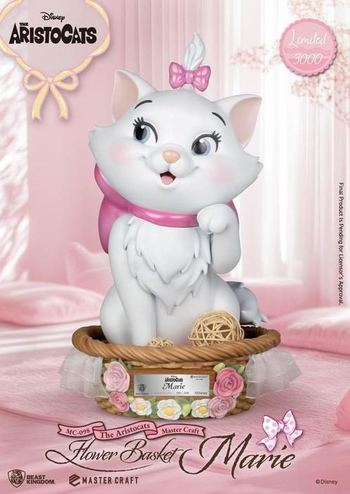Aristocats Master Craft Statue Flower Basket Marie 32 cm, Verzamelen, Disney, Nieuw, Ophalen of Verzenden