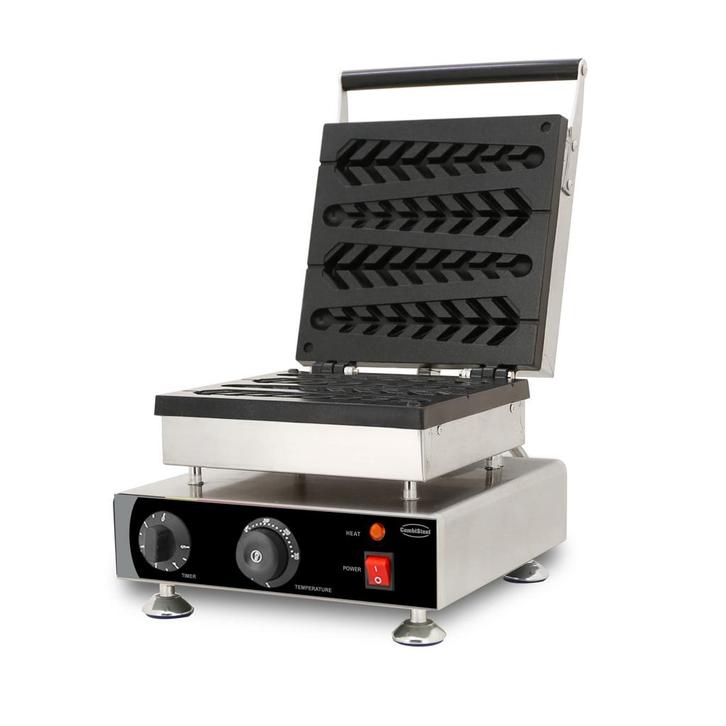 Combisteel Wafelijzer | 4x Dennenboom Lolly | 1.75kw | 305x4, Zakelijke goederen, Horeca | Keukenapparatuur, Nieuw in verpakking