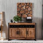 *WOONWINKEL* Dressoir Van Sheesham Hout 3-deurs, Huis en Inrichting, Kasten | Dressoirs, Verzenden, Nieuw