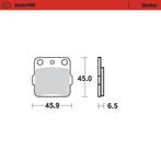 Moto Master Sintered Metal Achter remblokken SinterPro 09101, Verzenden