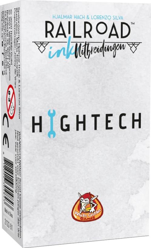 Railroad Ink - Hightech Uitbreiding | White Goblin Games -, Hobby en Vrije tijd, Gezelschapsspellen | Bordspellen, Nieuw, Verzenden