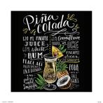 Kunstdruk Lily And Val Pina Colada 30x30cm, Verzenden, Nieuw