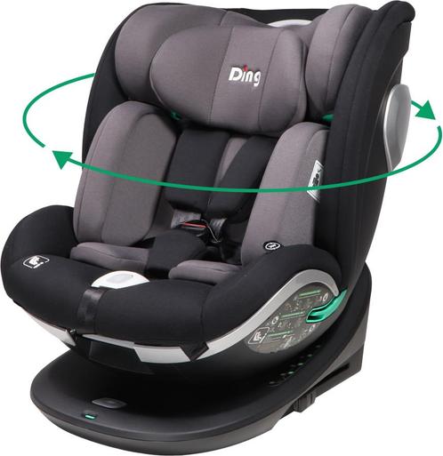 Ding Mace Black/Grey 40-150 cm 360° i-Size Autostoel, Kinderen en Baby's, Autostoeltjes, Nieuw, Isofix, 15 t/m 36 kg, Verzenden