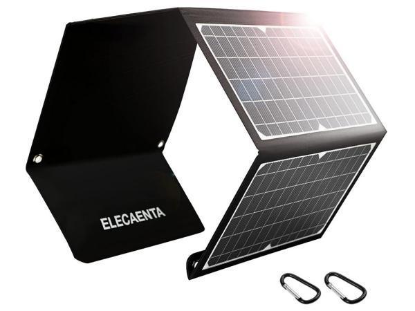 Veiling - ELECAENTA 30W Solar Charger Hiking PD18W, Doe-het-zelf en Verbouw, Zonnepanelen en Toebehoren