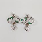 Oorbellen - 18 karaat Platina, Witgoud - 0.98ct. tw. Diamant, Nieuw