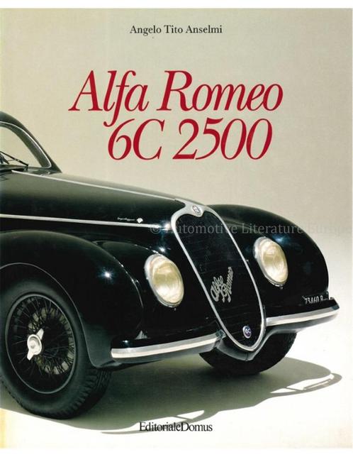 ALFA ROMEO 6C 2500, Boeken, Auto's | Boeken, Alfa Romeo